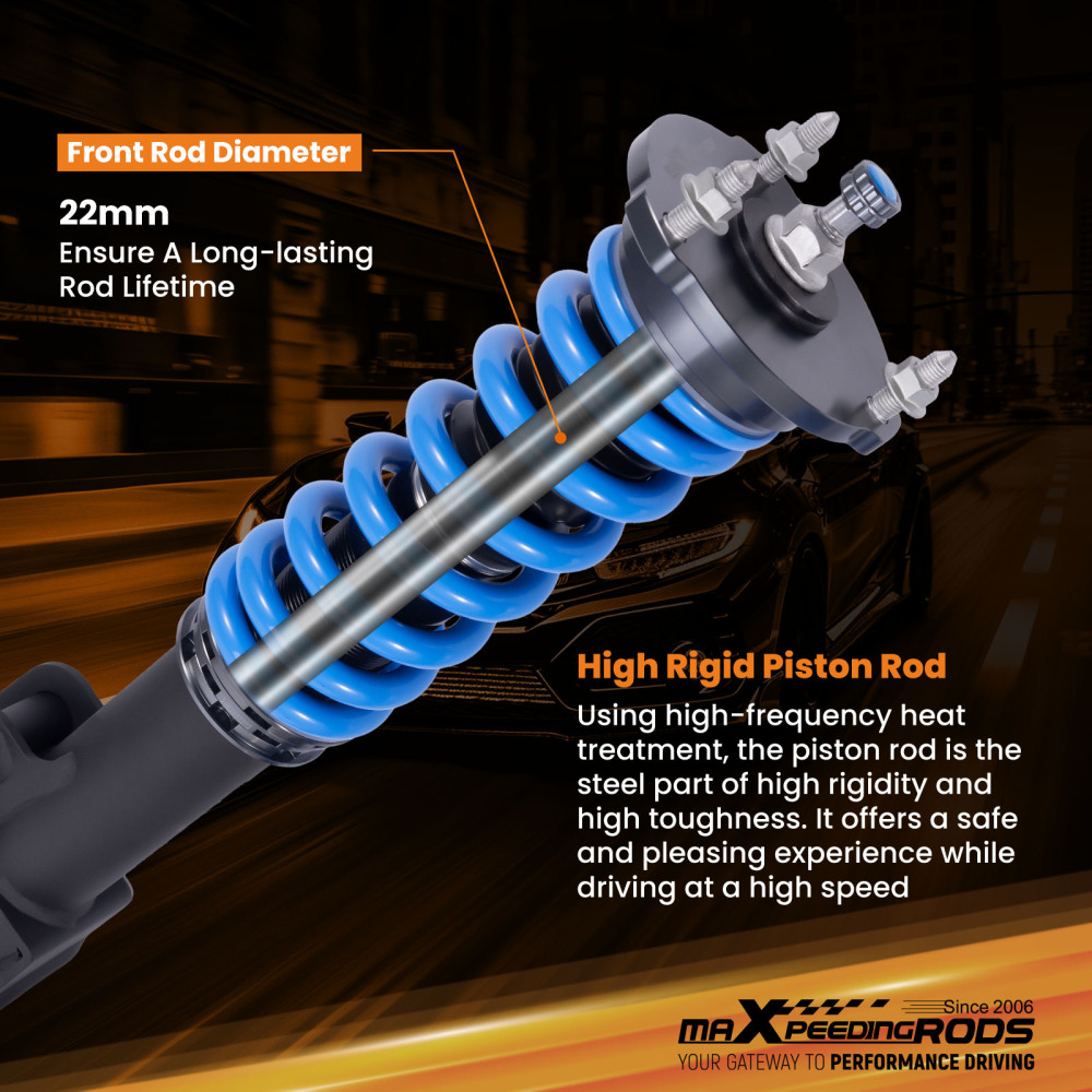 Coilovers Suspension Kit compatible for VW Touareg 7P 2010-2017