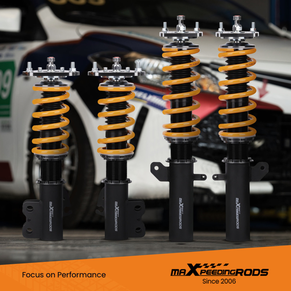 Upgraded Racing Coilovers Suspension Kits compatible for Toyota Celica GT GTS compatible for FWD 1990-1993 Lowering Kit