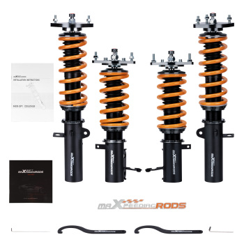 COT6 STREET ADJUSTABLE COILOVER SUSPENSION compatible for COROLLA E90 E100 E110 AE92 88-99 lowering kit