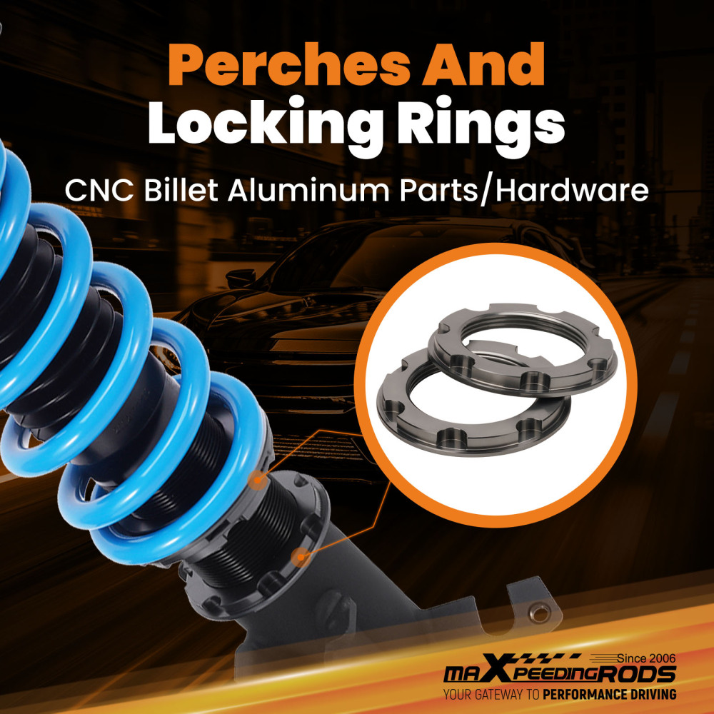 Upgrade Racing Coilover Kit compatibile per Toyota Corolla E90 E100 E110 87-00 Ammortizzator