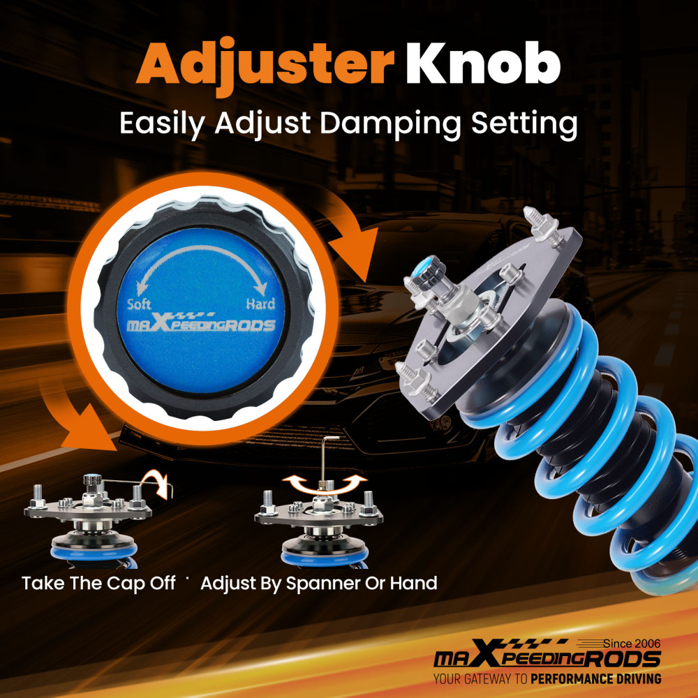 Upgrade Racing Coilover Kit compatibile per Toyota Corolla E90 E100 E110 87-00 Ammortizzator