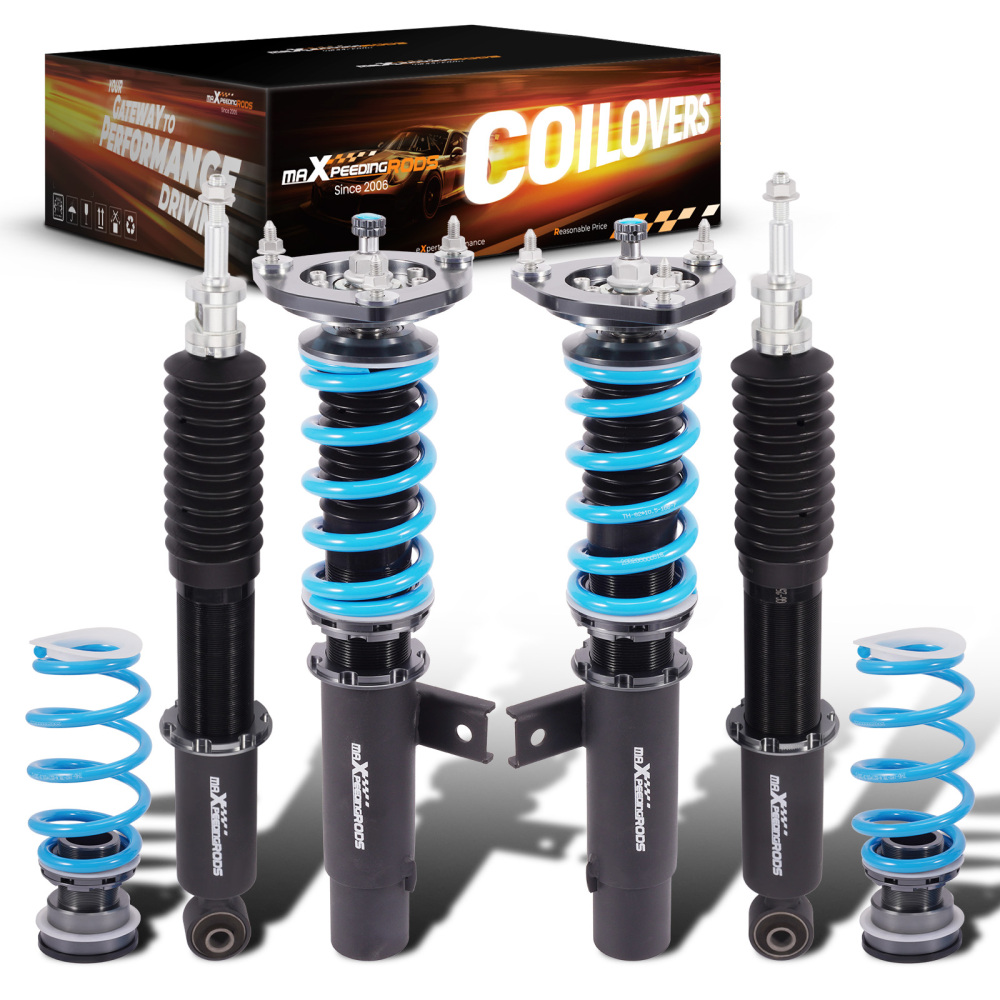 24 Level Adjustable Coilovers Lowering Suspension compatible for Audi TT Mk2 (8J) 07-14