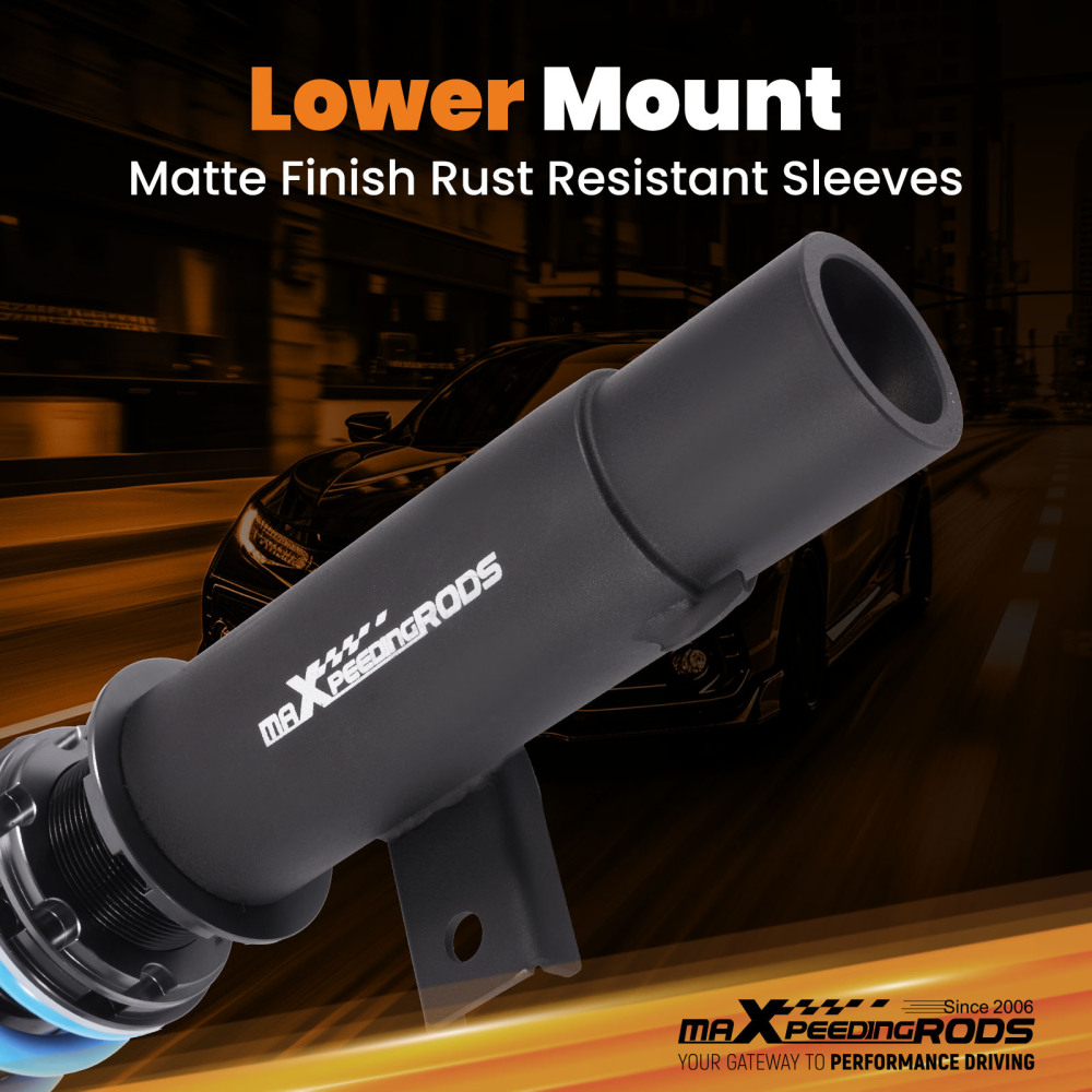 24 Level Adjustable Coilovers Lowering Suspension compatible for Audi TT Mk2 (8J) 07-14