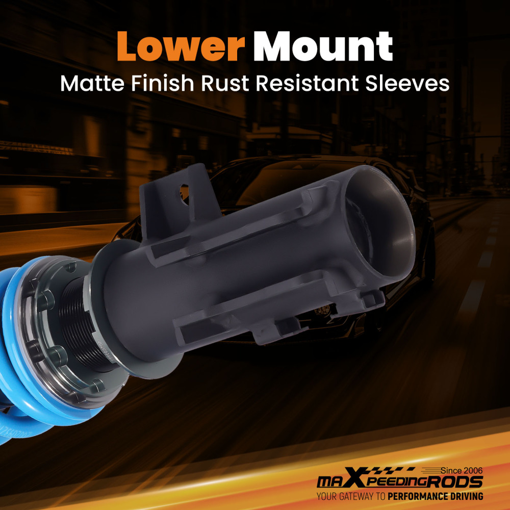 MaXpeedingrods T6 24 Level Coilovers Lowering Kit compatible for Hyundai Veloster 2012-2017