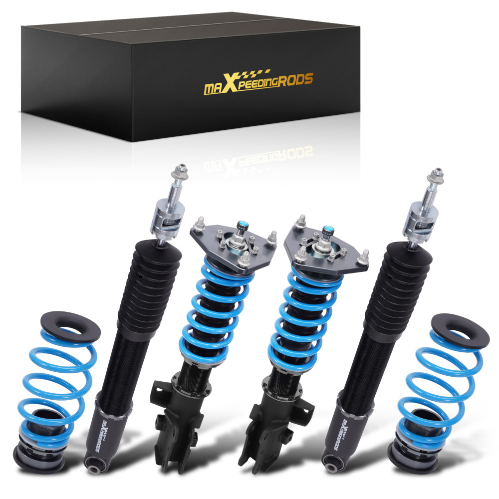 24 Level Adj. Damper Coilovers Shocks Lowering Kit compatible for Hyundai Elantra 2017-2020