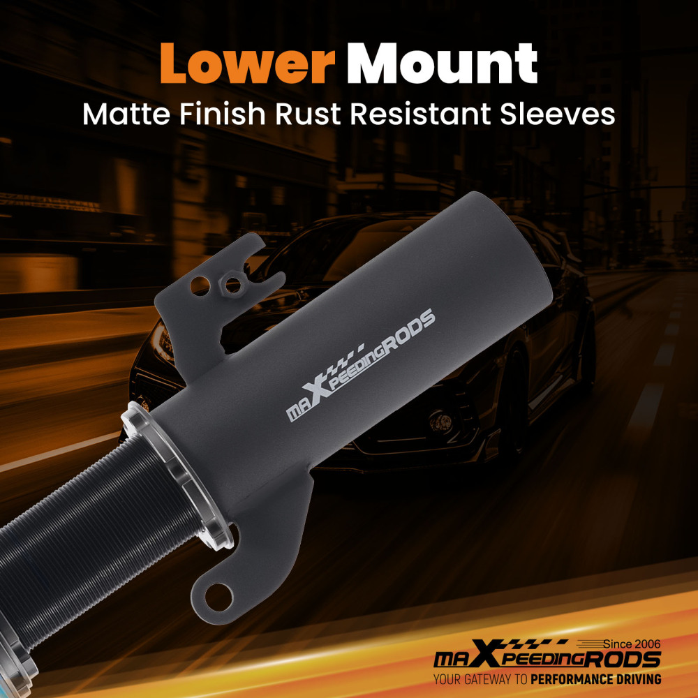 Maxpeedingrods T6 Coilover 24 Way Damper Lowering Kit compatible for Toyota Venza compatible for FWD 09-15