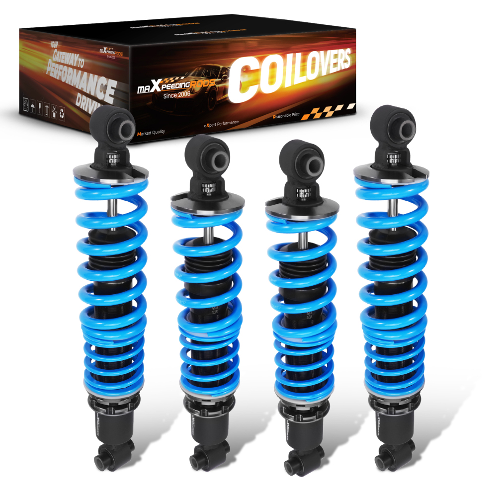 MaXpeedingrods T6 Adjustable Coilovers Shocks Kit compatible for Dodge Viper 1992-1995