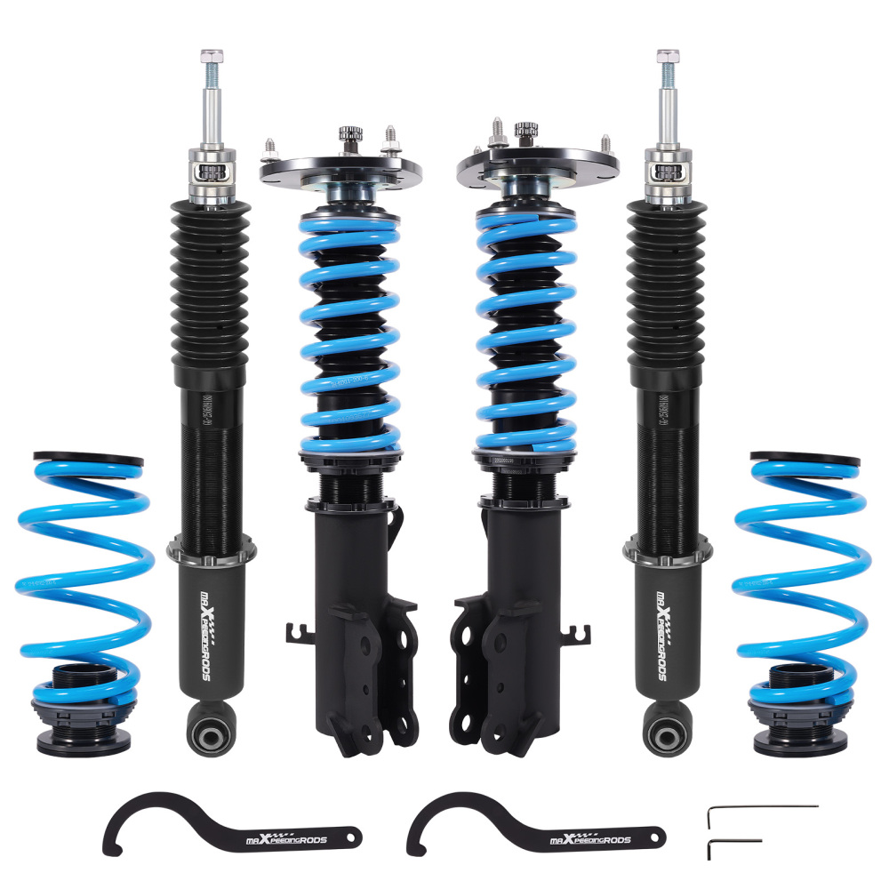 Coilovers 24 Way Damper Lowering Kit compatible for Chevrolet Volt 2016-2019 Shock Absorber