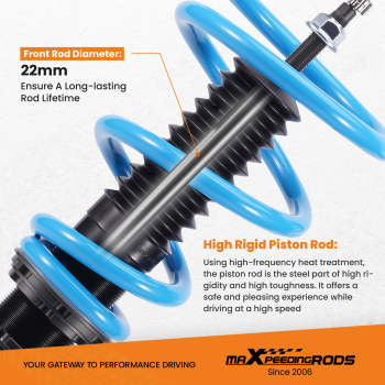 Coilovers Suspension compatible for Mercedes-benz C-Class W203 Saloon CLK W209 C209 Coupe Lowering Kit