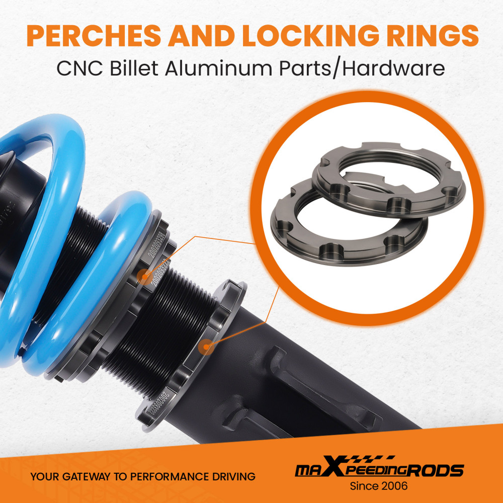 Coilovers Suspension compatible for Mercedes-benz C-Class W203 Saloon CLK W209 C209 Coupe Lowering Kit