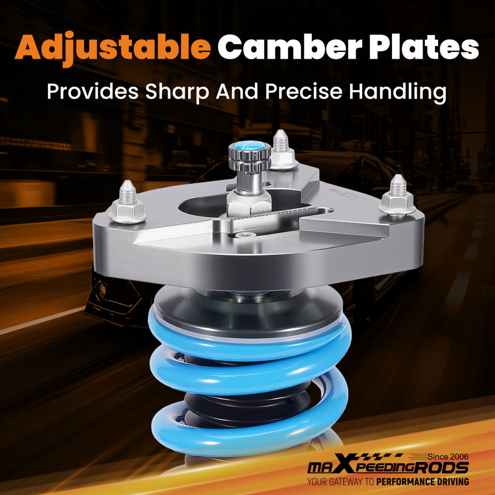 Maxpeedingrods T6 Coilovers Shock compatible for Mercedes-Benz W204 C180 C200 C220 C300 RWD