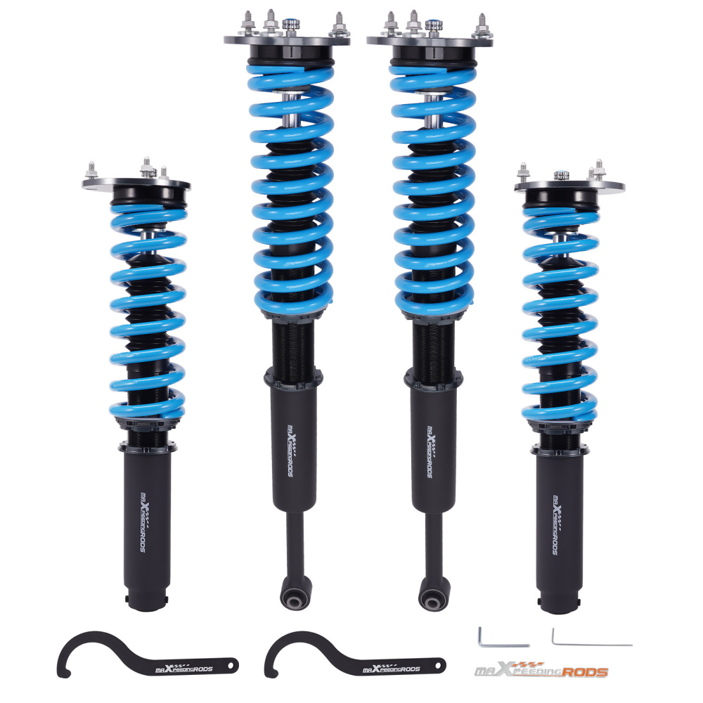 24 Way Damper Coilover Lowering Kit compatible for Mercedes-Benz W221 07-13 S350 S550 RWD