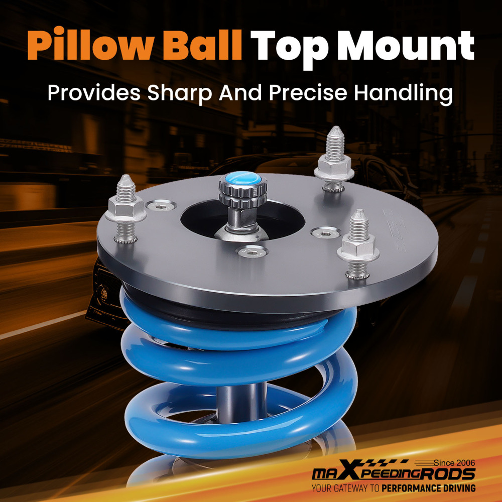 24 Way Damper Coilover Lowering Kit compatible for Mercedes-Benz W221 07-13 S350 S550 RWD