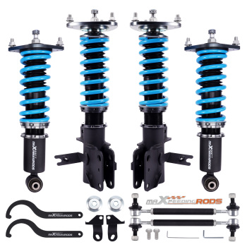 24 Level Adjustable Damper Coilover Lowering Kit compatible for Subaru WRX 2022-2025