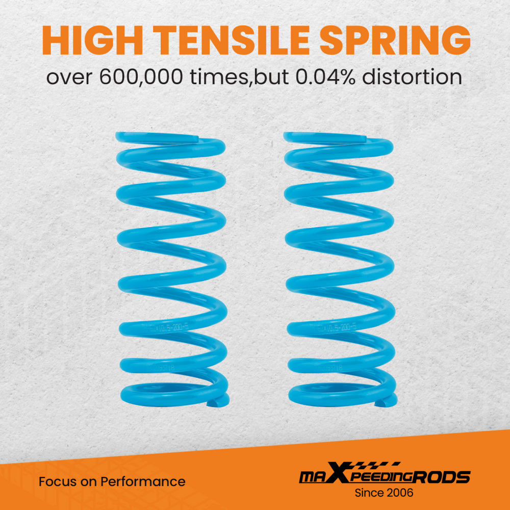 Compatible for Scion XB 2004-2006 compatible for Toyota Echo 2000-2005 Maxpeedingrods COT6 Coilovers Suspension Damper Set lowering kit