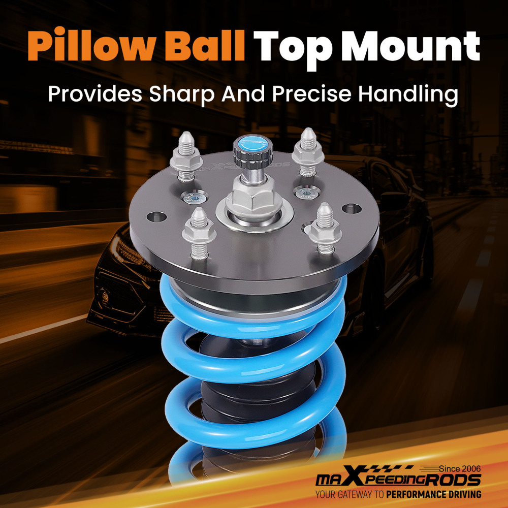 MaXpeedingrods 24 Way Adjustable Coilovers Suspension compatible for Jaguar XF 2007-2015