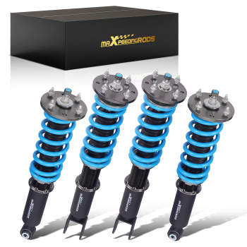 Upgraded Coilovers Kit compatible for Jaguar XF 2007-2015 Adjustable Damper Shock Struts Lowering Kit