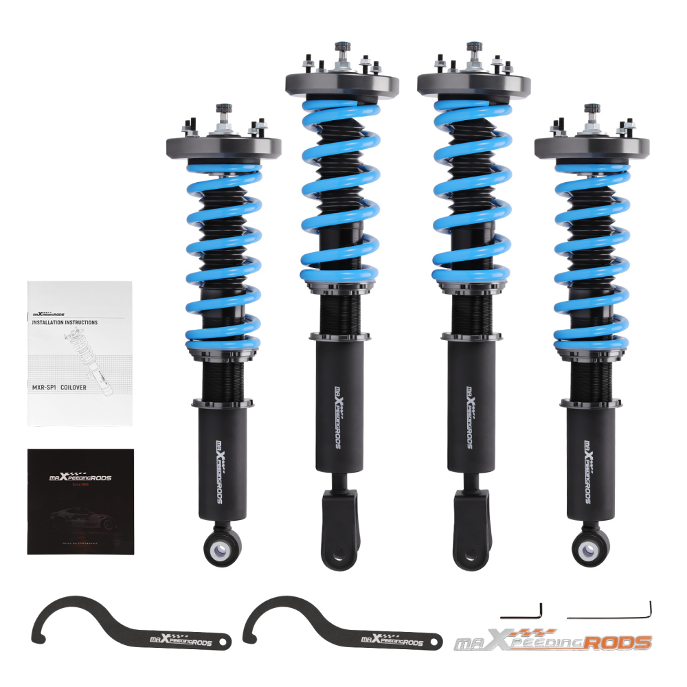 Adjustable Coilovers Suspension Struts compatible for JAGUAR XJ8 XJR 2003-2009 X350 X358 Lowering Kit