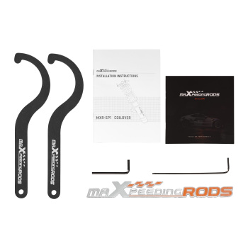 Maxpeedingrods COT7 Coilovers Suspension Lowering Kit compatible for Honda Accord 1990-97