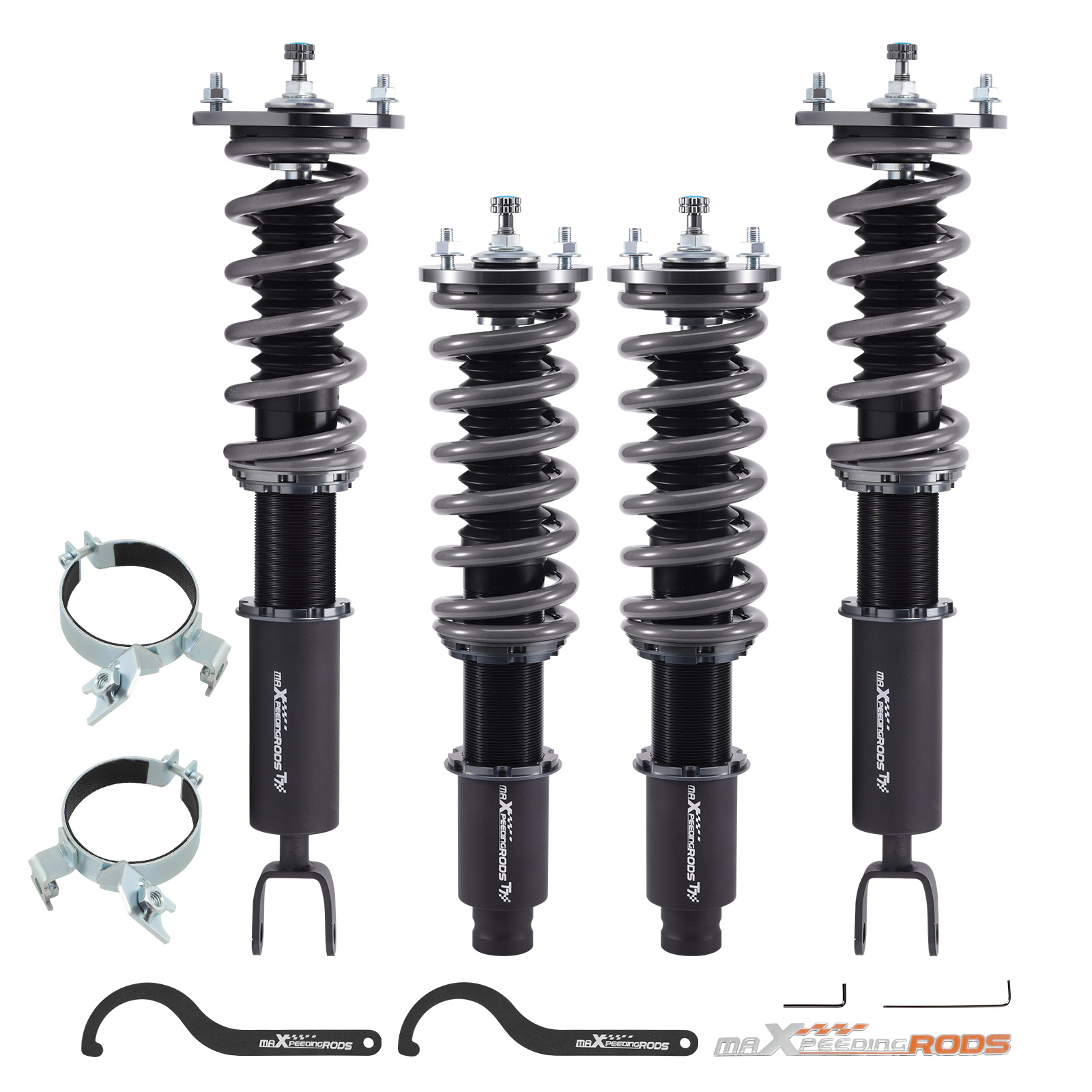 Maxpeedingrods COT7 Coilovers Suspension Shocks Strut Kit