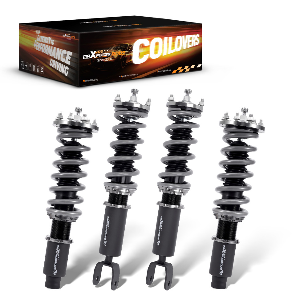 Racing Coilovers Kit w/ 24-Way Damping compatible for Honda Accord 08-12 compatible for Acura TSX 09-14