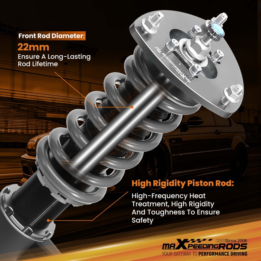 Compatible for Honda Accord 13-17 MaXpeedingrods T7 Coilovers Suspension Lowering Kit