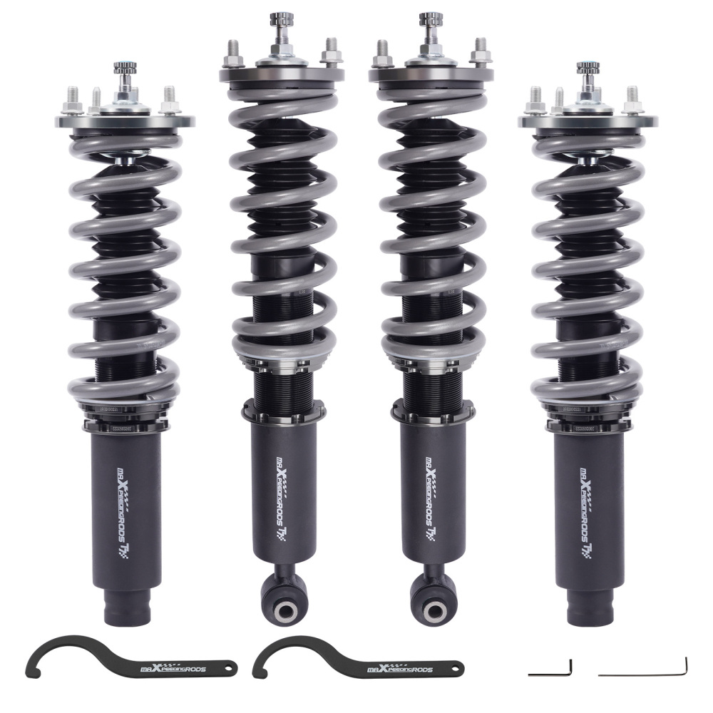 MaXpeedingrods T7 Coilover 24 Step Damper Lowering Kit For Honda Accord 98-02