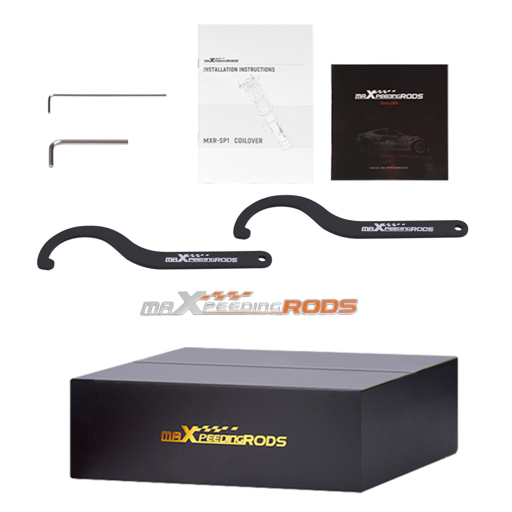 MaXpeedingrods COT7 Coilovers 24 Way Damper Lowering Kit compatible for Toyota Camry 92-01