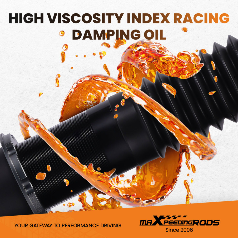 MaXpeedingrods COT7 Coilovers 24 Way Damper Lowering Kit compatible for Toyota Camry 92-01