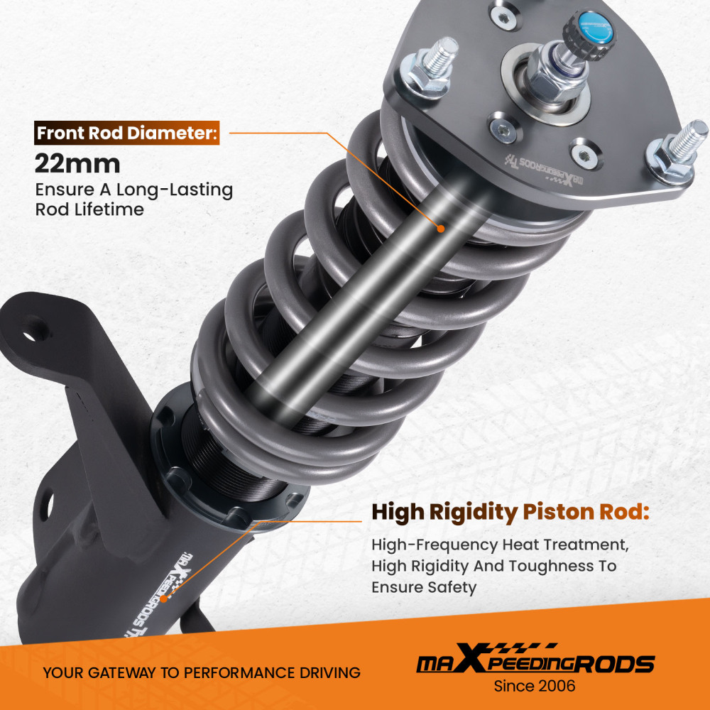 24 CLICK DAMPER ADJUSTABLE COILOVERS for Civic EM2 01-05 SUSPENSION LOWERING KIT