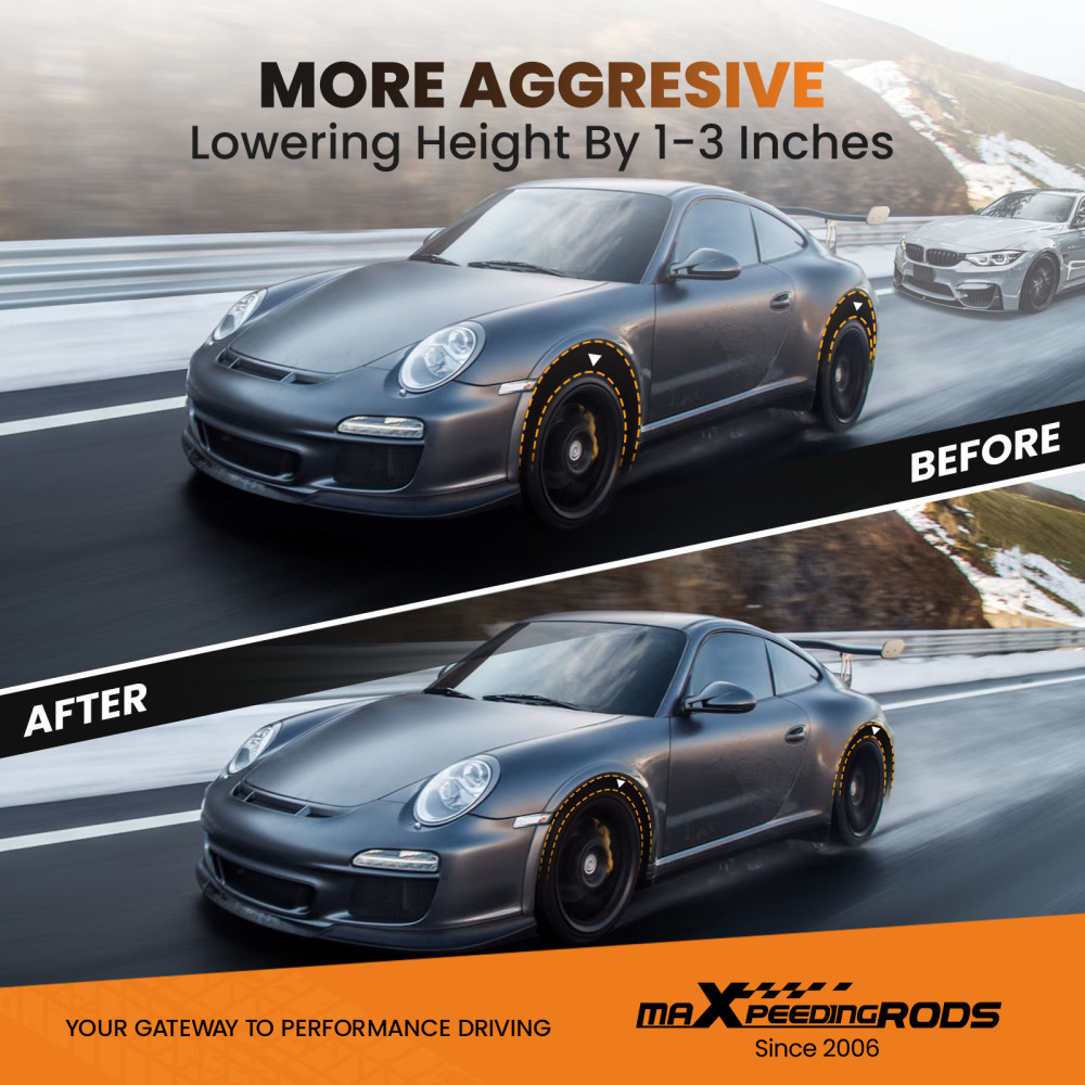 24 CLICK DAMPER ADJUSTABLE COILOVERS for Civic EM2 01-05 SUSPENSION LOWERING KIT