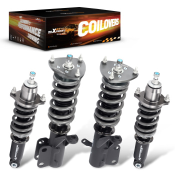MaXpeedingrods T7 Coilover 24 Way Damper Spring Kit compatible for Honda CR-V compatible for FWD AWD 02-06
