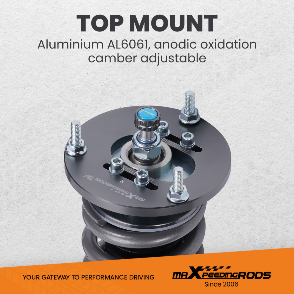 MaXpeedingrods T7 Advanced Series Coilover compatible for BMW E36 3 Series 318i 323i 325i 328i 325is 318tds Lowering Kit