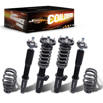 Coilovers Coil Spring Struts Kit compatible for BMW E46 3 Series 328i 325i 320i 323i 330i