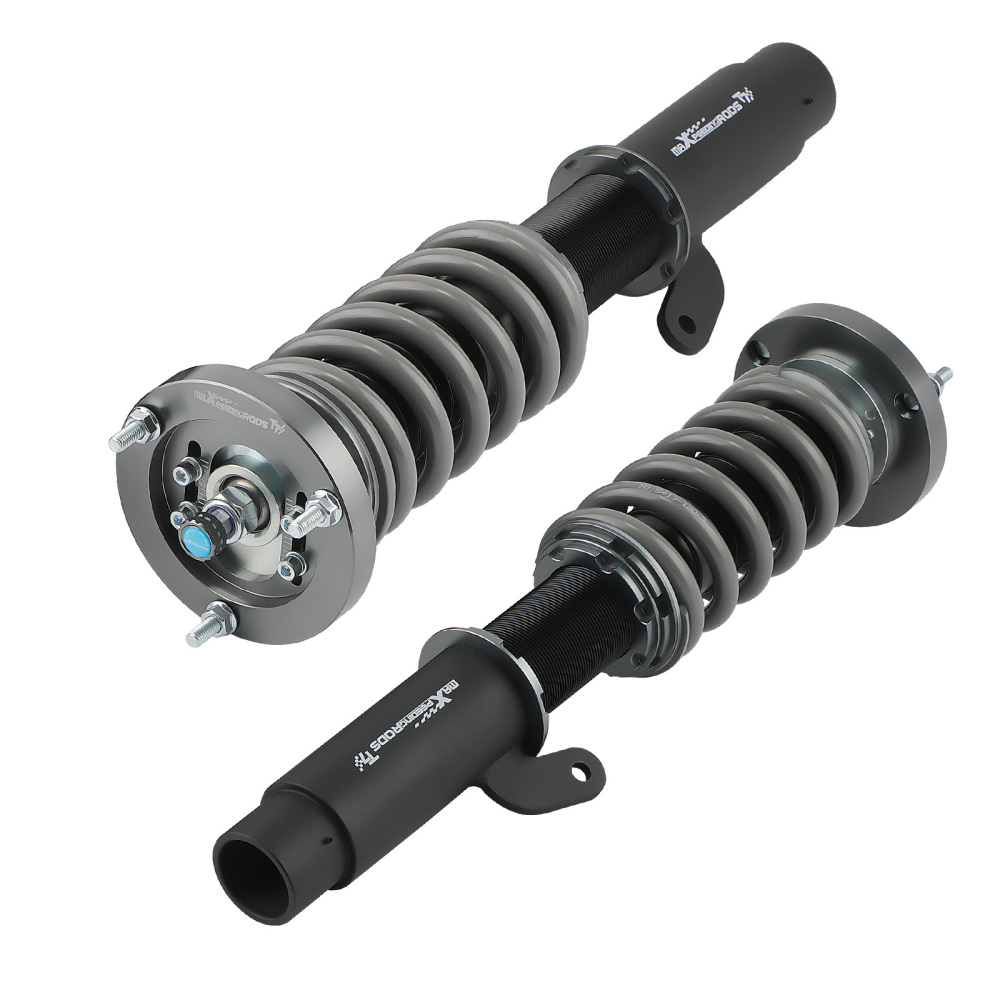 T7 Advanced Series 24 Levels Adjustable Coilover compatible for BMW E46 330i 325i 318d 320d 330d 1999-2005 Lowering Kit