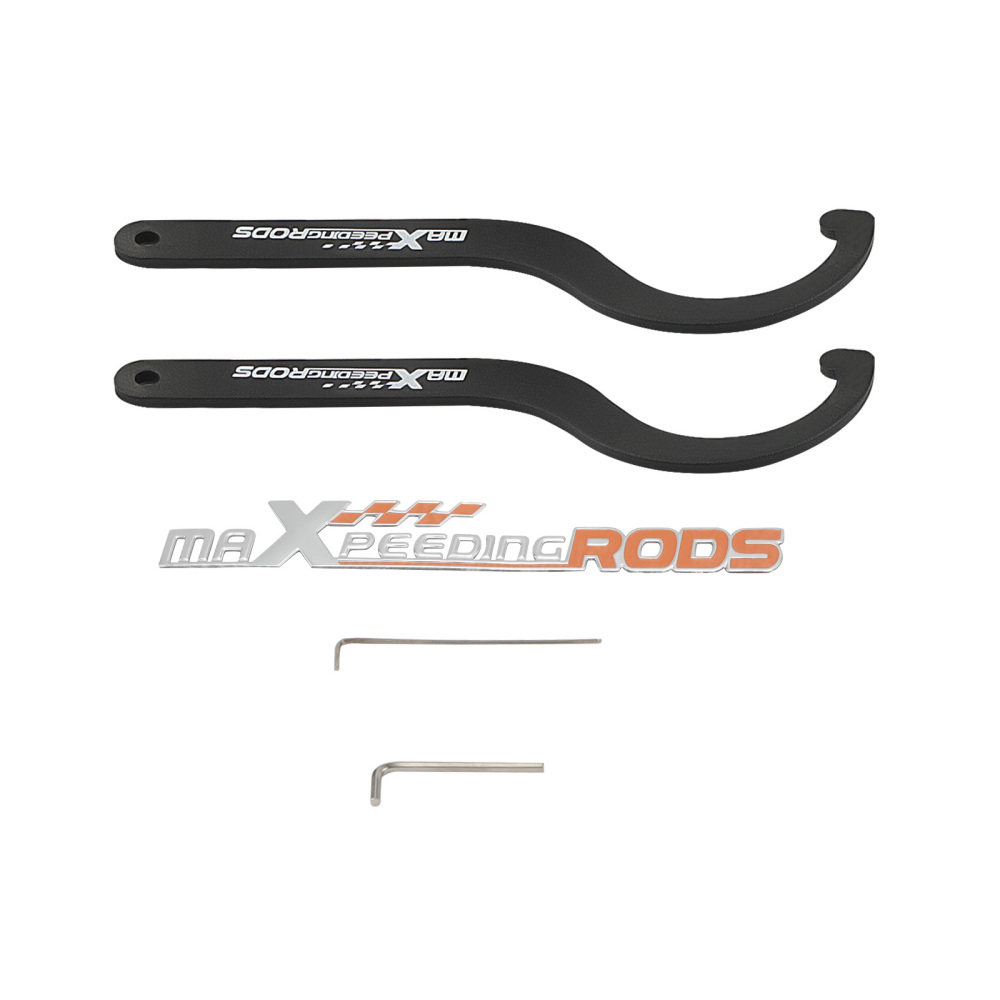 T7 Advanced Series 24 Levels Adjustable Coilover compatible for BMW E46 330i 325i 318d 320d 330d 1999-2005 Lowering Kit