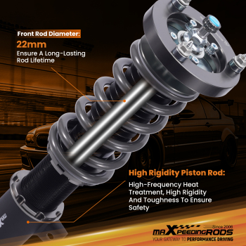 MaXpeedingrods T7 DAMPER COILOVERS KIT compatible for BMW 3-SERIES AWD (E90/E91/E92)