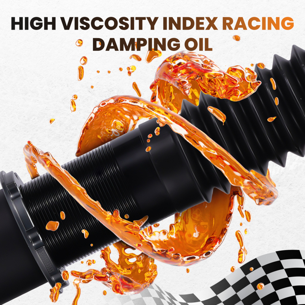 24 Way Adjustable Damper Force Coilover compatible for Honda Civic Si FD1/FD2/FD3 2006-2011 Lowering Kit