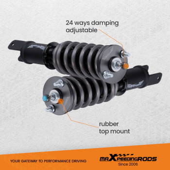 maXpeedingrods T7 Advanced Series Coilover compatible for Honda Civic EK1 EK2 EK3 EK4 EK5 EK8 EK9 EM1 96-00 Lowering Kit