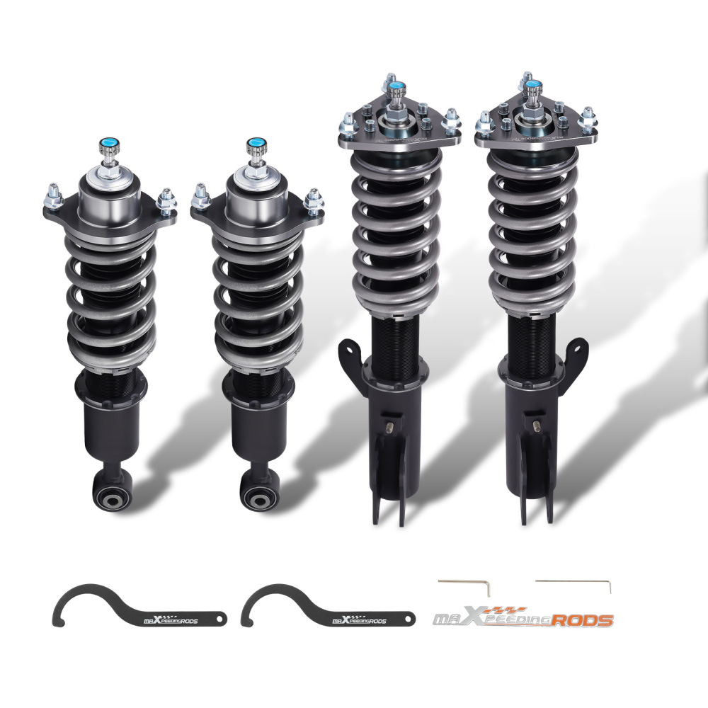 MaXpeedingrods COT7 Coilovers Shock Strut Suspension compatible for Mitsubishi Lancer 08-16 lowering kit