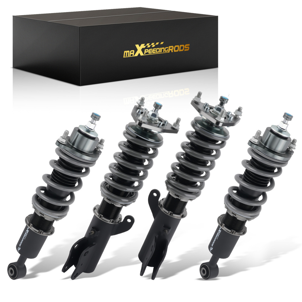 MaXpeedingrods COT7 Coilovers Shock Strut Suspension compatible for Mitsubishi Lancer 08-16 lowering kit