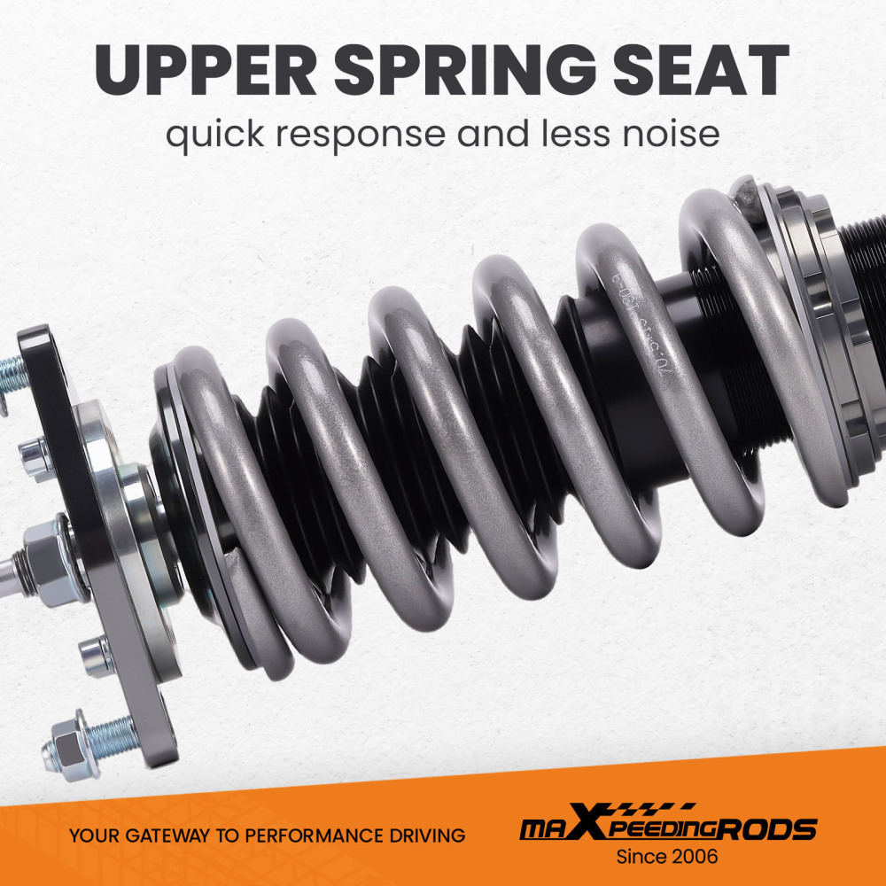 MaXpeedingrods COT7 Coilovers Shock Strut Suspension compatible for Mitsubishi Lancer 08-16 lowering kit