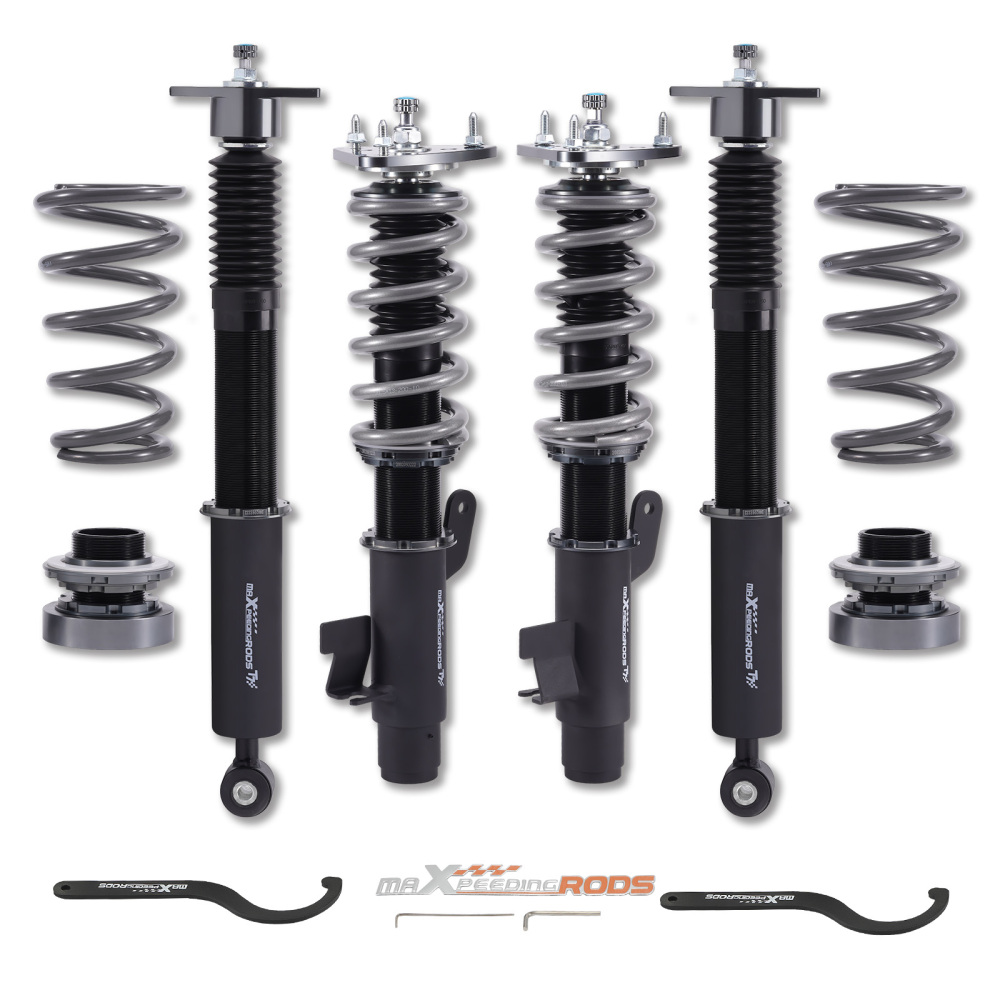 MaXpeedingrods COT7 Coilovers 24 Way Damper Suspension Kit compatible for Mazda 3 2004-2009 lowering kit