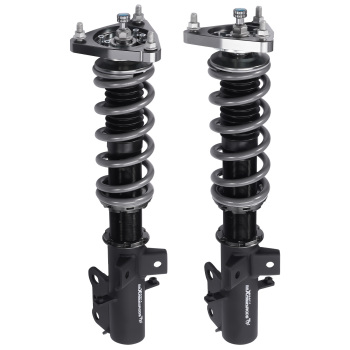 MaXpeedingrods T7 Coilovers 24 Step Damper Shock Kit compatible for Ford Mustang S550 15-23 Lowering Kit