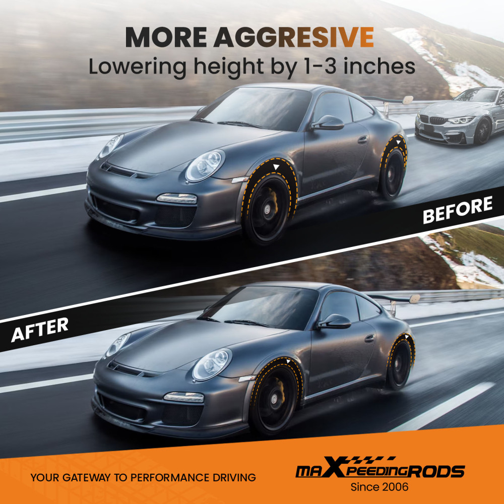 Compatible for Mazda Miata MX5 NA NB 1998-2005 MaXpeedingrods T7 Coilovers Lowering Kit 