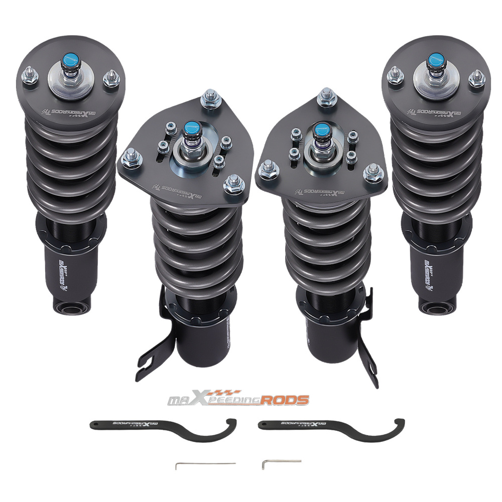 Compatible for Nissan 89-94 240SX S13 MaXpeedingrods T7 Coilovers Suspension Lowering Kit