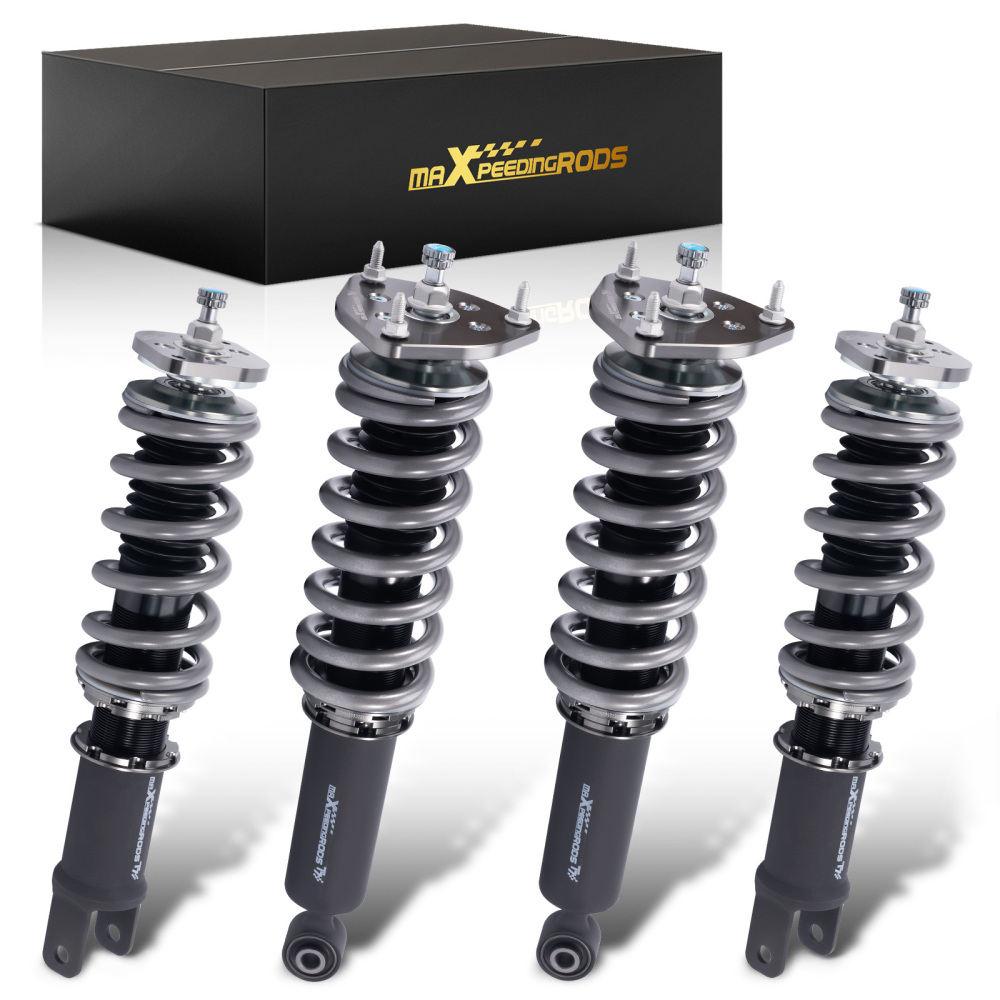 MaXpeedingrods Adjustable Coilover Kit compatible for Infiniti G37 Coupe Sedan RWD 08-15 Lowering Kit