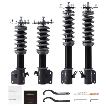 MaXpeedingrods New COT7 Coilovers Struts Shocks Kits For Impreza WRX GDA 02-07 lowering kit