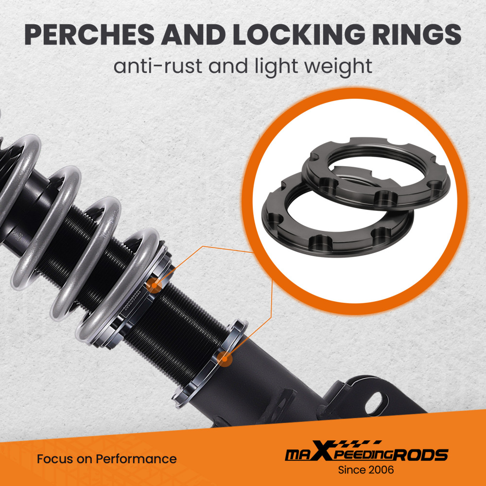 Full Coilovers Suspension Kits compatible for Toyota Corolla 88-99 E90 E100 E110 AE92-AE111 lowering kit