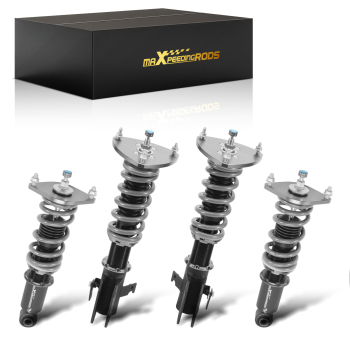 MaXpeedingrods T7 Coilovers 24 Way Lowering Shocks compatible for Subaru WRXSTI 15-21 Lowering Kit